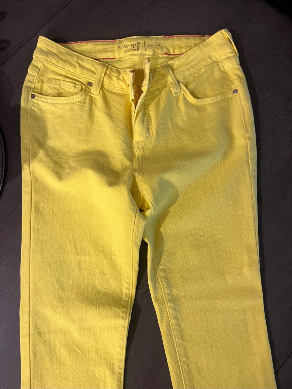 kate spade Bright Yellow Skinny Jeans for Women